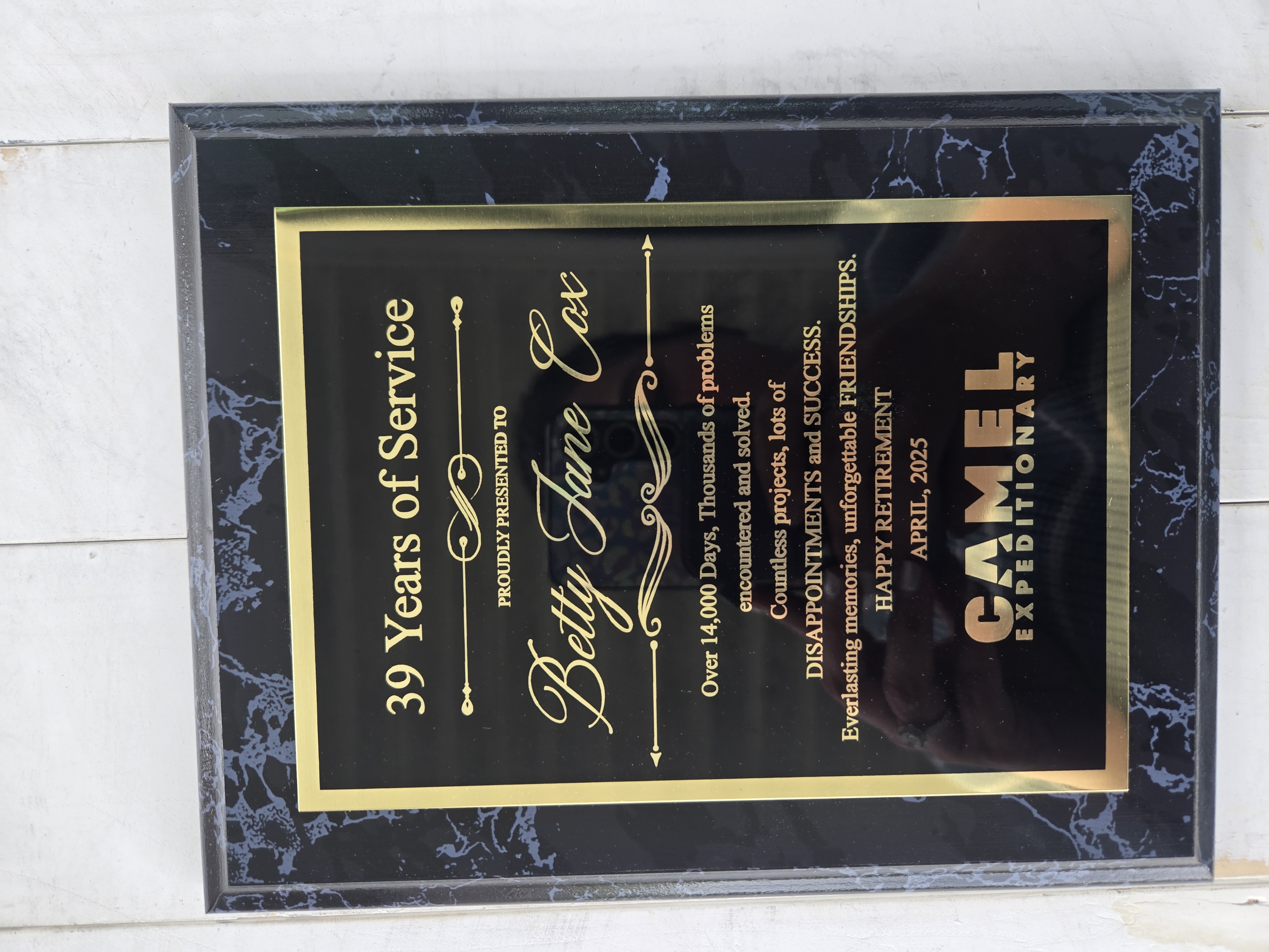 Commemorative Plaques